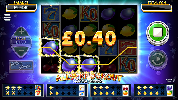 All Star Knockout Ultra Gamble Slots GentingCasino