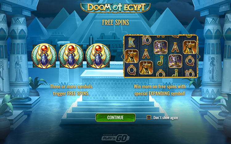 Doom of Egypt Slots GentingCasino