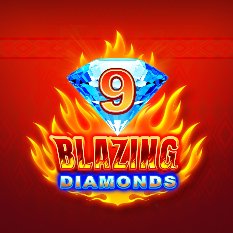 Play 9 Blazing Diamonds