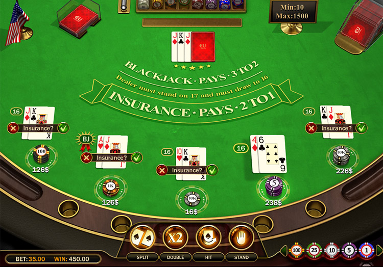 European Blackjack Turbo Casino Table Game GentingCasino