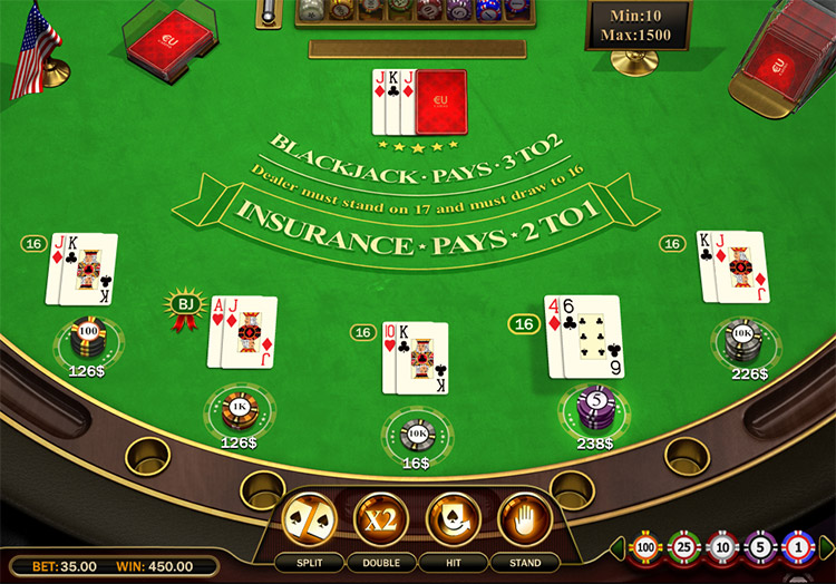 European Blackjack Turbo Casino Table Game GentingCasino