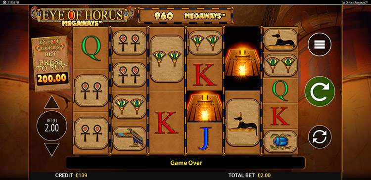 Eye Of Horus Megaways Slots GentingCasino