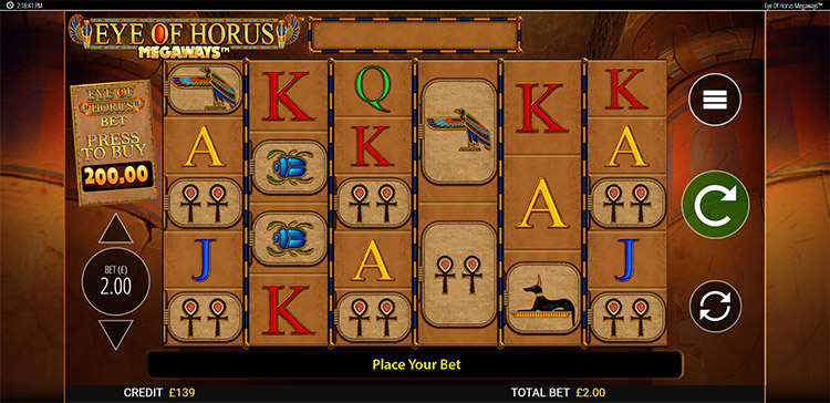 Eye Of Horus Megaways Slots GentingCasino