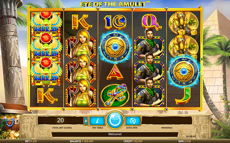 Eye of the Amulet Slots GentingCasino