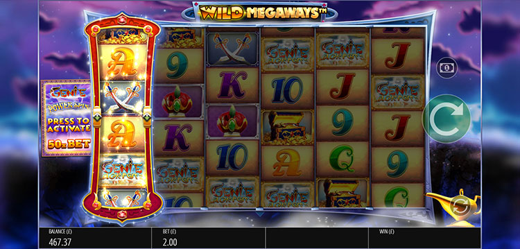 Genie Jackpots Megaways Slots GentingCasino