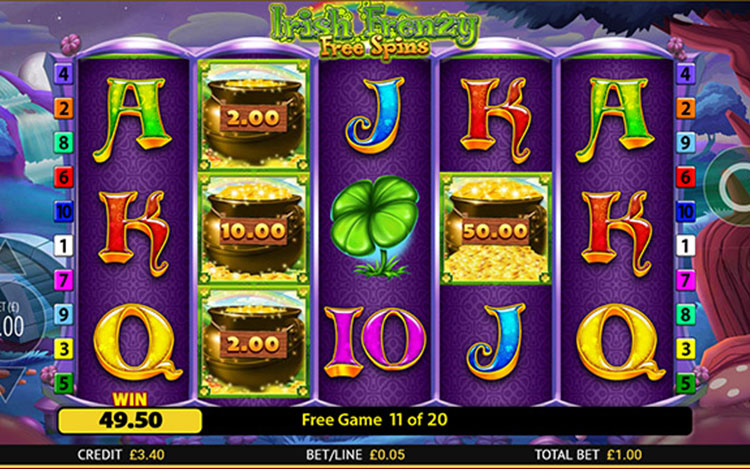 Irish Frenzy Slots Genting Casino