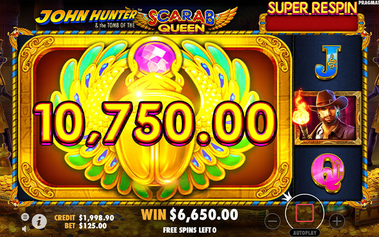 John Hunter and the Scarab Queen Slots GentingCasino