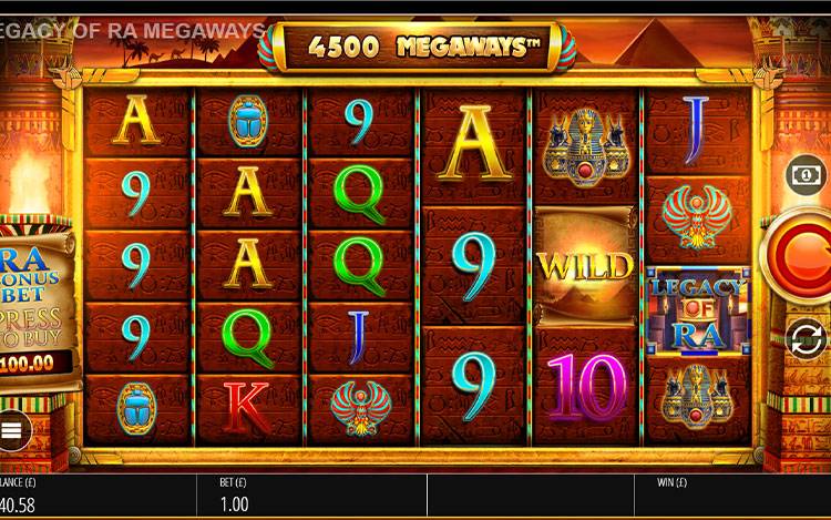 Legacy of Ra Megaways Slots GentingCasino