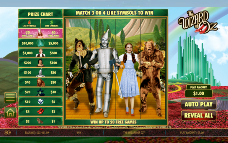 Wizard of Oz Slots GentingCasino