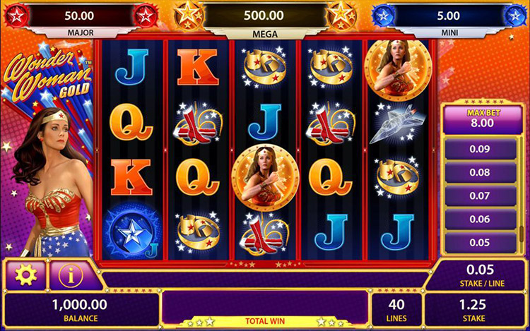 Wonder Woman Gold Slots GentingCasino