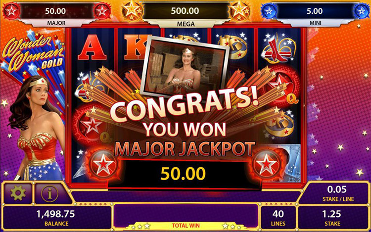 Wonder Woman Gold Slots GentingCasino