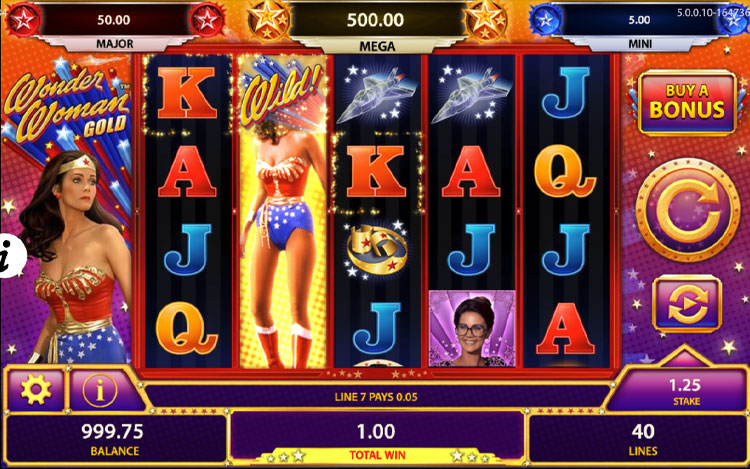 Wonder Woman Gold Slots GentingCasino