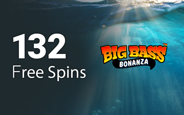 132 Free Spins Bonanza