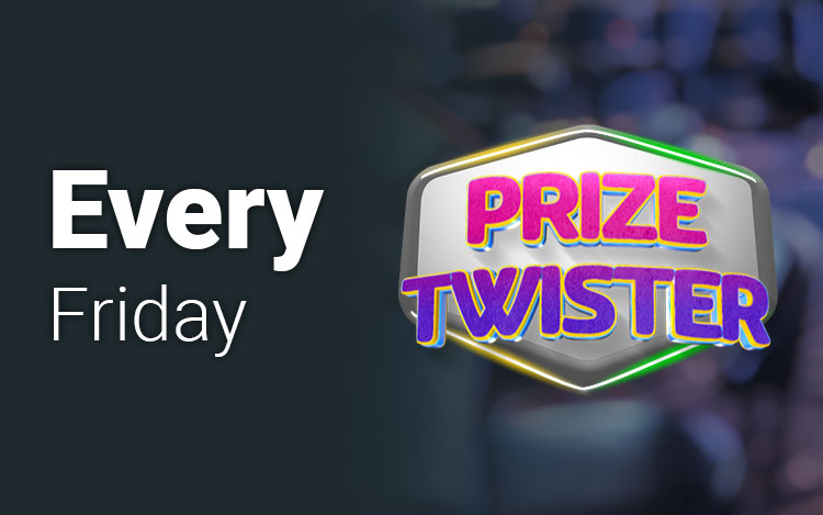 Hit the 25k Jackpot with Friday Prize Twister